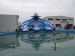 Inflatable pool slides for inground pools