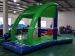 Custom inflatable start gate for water park