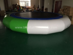 Inflatable Orbit Water Trampoline With Solid Net