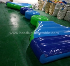 Inflatable pontoon used for inflatable floating bridge