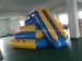 Inflatable aqua climber slide