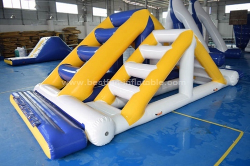 Inflatable water jungle slide game