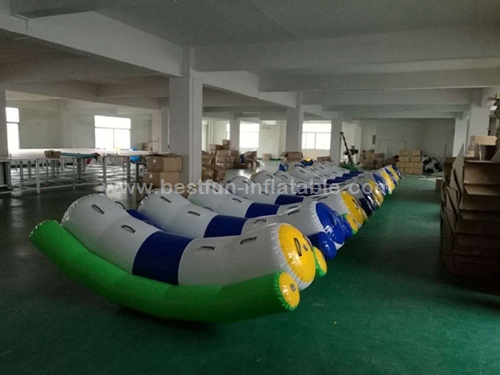 Single Tube Inflatable Water Totter Rocker