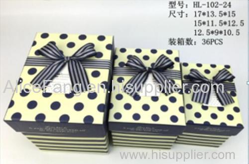 HL-102-24 3pcs/set paper box