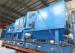 Metal Sheet Auto Shot Blasting Machine With 10 Pieces Impeller Head Q034II