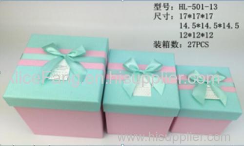 HL-501-13 3pcs/set paper box