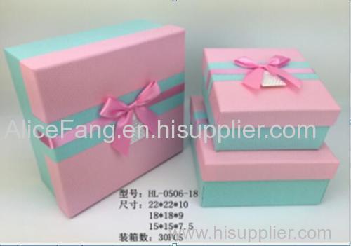 HL-0506-18 3pcs/set paper box