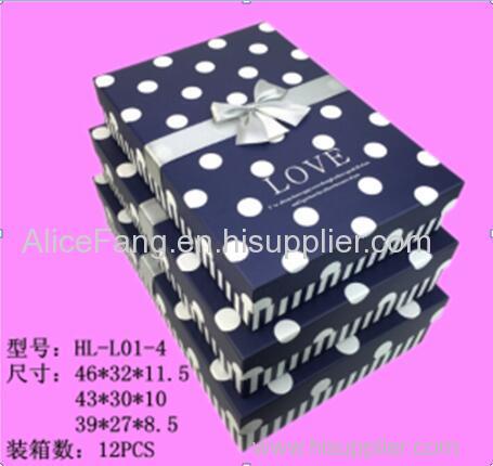 HL-L01-4 3pcs/set paper box