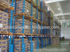 Warehouse Steel Pallet Rack with Forklift