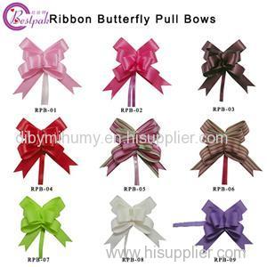 Ribbon Butterfly Pull Bows
