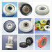 plastic rollers with bearing insert V groove U groove convex or as customer drawding or sample