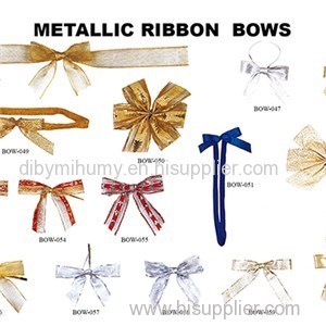 Metallic Ribbons Bows Product Product Product