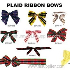 Plaid Ribbons Bows Product Product Product