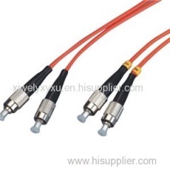 Multimode Duplex FC/PC-FC/PC Fiber Optic Patch Cord