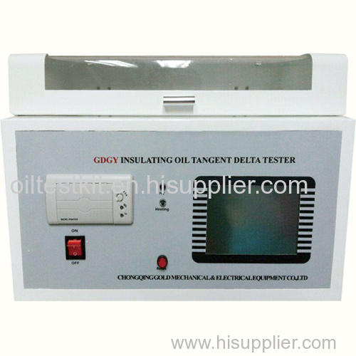 High Precision Oil Tan Delta Dielectric Constant Capacitance & Resistivity Tester