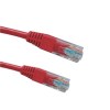 UTP Cat.5e Patch Cord Plain Molded Red Color