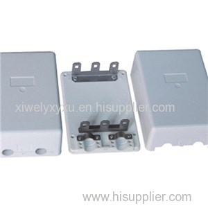 30 Pair Indoor Distribution Box Install 3 Pair Back Mount Frame