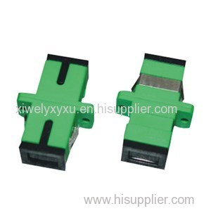 Singlemode Simplex SC/APC Type Fiber Optic Adapter