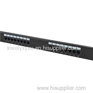 UTP Cat.5e Patch Panel 16Port 110IDC