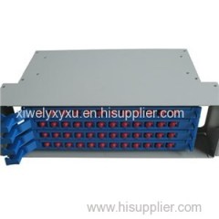 48 Fiber SC/ST/FC/LC Adapters Fiber Optic Splicing And Distribution Unit