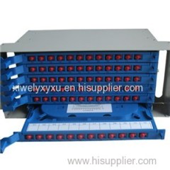 72 Fiber SC/ST/FC/LC Adapters Fiber Optic Splicing And Distribution Unit