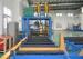 Horizontal H Beam Welding Line Back Welding For H Section Steel High Automation