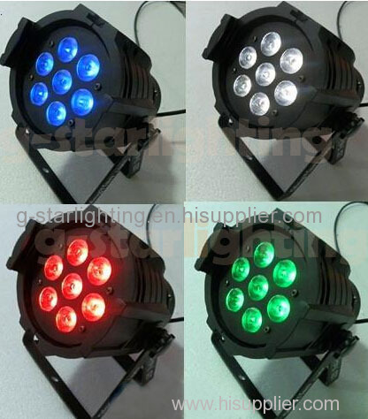 Mini 7*10w indoor leds par can