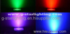 9*10w RGBW/RGBA Battery Power and Wireless LED Flat Par Can