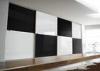 Black and White Color Safety Tempered Glass Panel for Back Walls