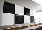 Black and White Color Safety Tempered Glass Panel for Back Walls