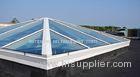 Skylight Roof Tempered Laminated Glass Transparent Heat Resistance