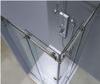 Self Cleaning Shower Door Glass Clear Float Tempered Glass Easy Cleaning