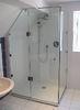 ANSIZ97.1 Straight Corner Shower Enclosure Glass Tempered Safety