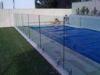 R2 Corner Pool Fencing Glass Panel Thermal Stability Withstand 250