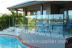 Frameless No Holes Pool Fencing Glass Panel Heat Soaked Toughened