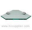 Diamond Shape Custom Shower Shelves For Bathroom Corner Green