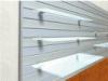 Supermarket Clear Tempered Glass Shelves Impact Resistance