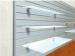 Supermarket Clear Tempered Glass Shelves Impact Resistance