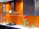 Custom Colour Painted Glass Backsplash Heat Strengthened Add Shine