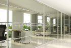 Transparent Laminated Glass Partition Walls For Office Window