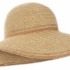Large brimmed girl straw hat