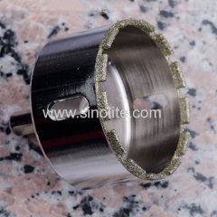 Diamond Electroplated Hole Saw for Porcelain Tile Granite Marble
