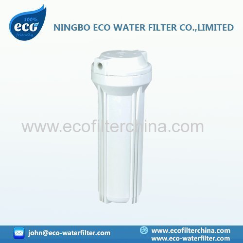 inline water filter housing