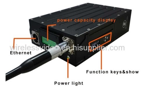 Full Duplex Wireless Ethernet TDD-COFDM Video and data Transceiver