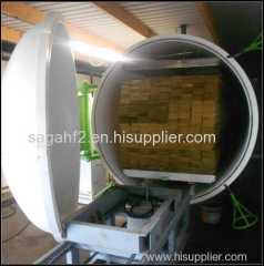 Radio frequency wood/timber/lumber drying kiln machine with HF heating