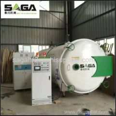 High frequency heating and vacuum kiln dryer for wood drying/timber drying