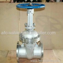 Stainless Steel Rising Stem Wedge Gate Valve with handwheel