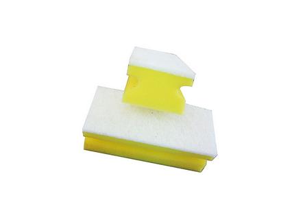 Commercial kitchen cleaning pads non-abrasive scouring pads Sponge scouring pads heavy duty Non-scrath