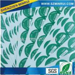 Round Destructible Seal Sticker