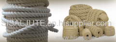 sisal thick braided strong outdoor cordage raw fiber packing straw hard twisted natual rope raw fiber string for garden